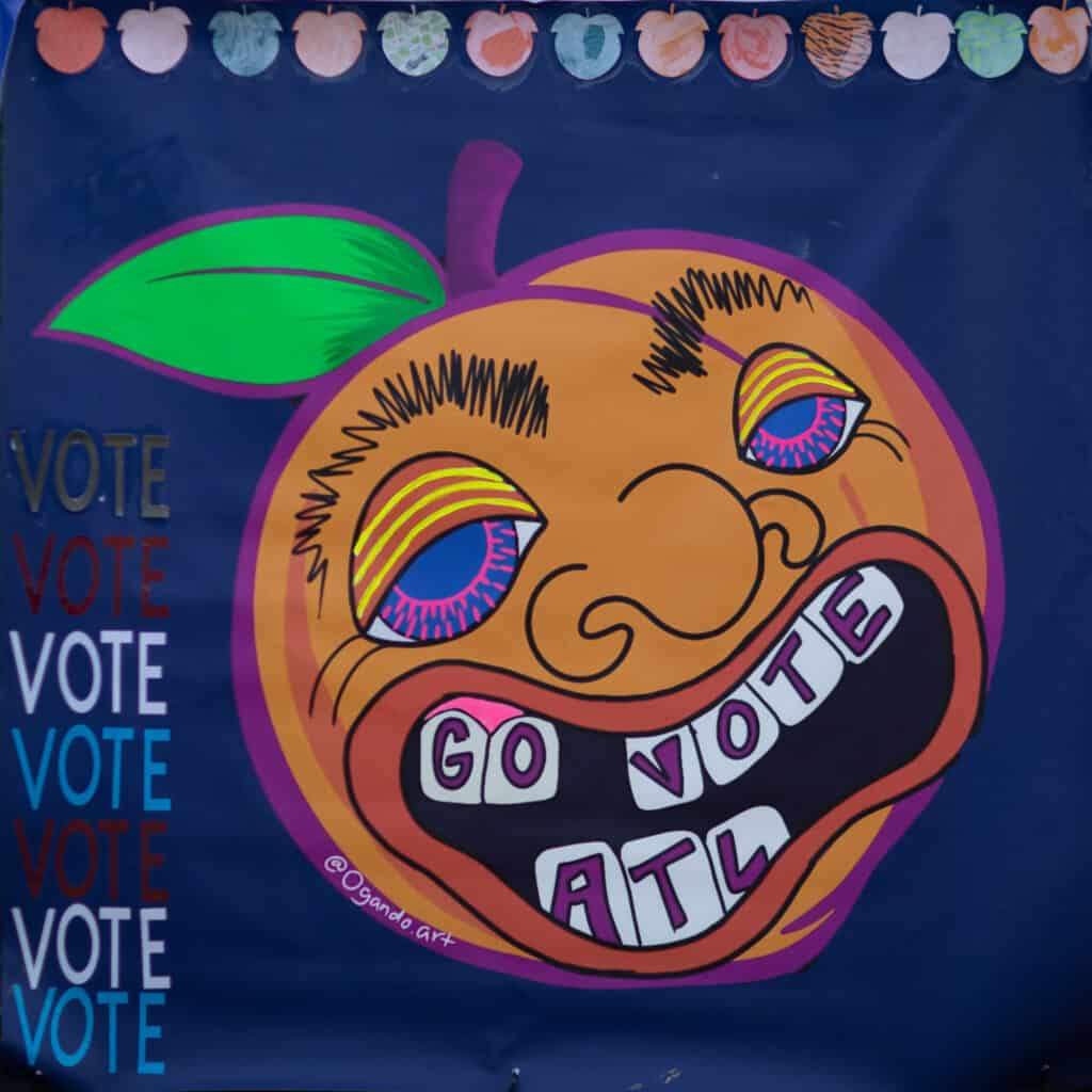Briana Ogando - Go Vote Peach